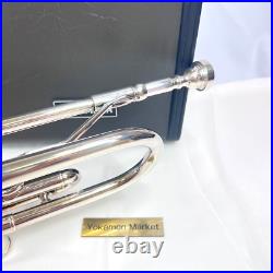 YAMAHA YTR-2330S silver Trumpet with Hard Case musical instrument