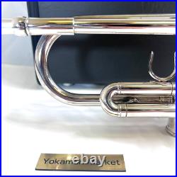 YAMAHA YTR-2330S silver Trumpet with Hard Case musical instrument