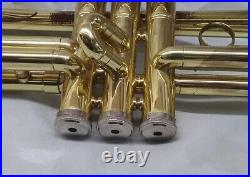 YAMAHA YTR-235 Trumpet Bb Standard Model JP YTR-235 Wind Instrument Gold Brass