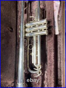 YAMAHA YTR-3320S Silver Trumpet Mouthpeace Musical instrument Hard case GAKKI