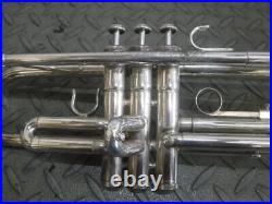 YAMAHA YTR-3320S Trumpet Silver with Case Operation confirmed Japan Excellent
