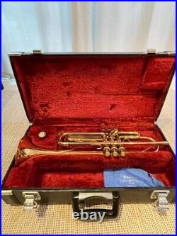 YAMAHA YTR-333 Trumpet Red Bell withHard Case Mouthpiece Musical Instruments Used