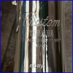 YAMAHA YTR-8335S Xeno Silver Maintained Adjusted Case Mouthpiece Wind instrument