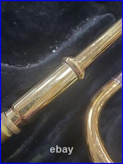 Yamaha Advantage Trombone YSL200AD With Case And Mouthpiece S/n 449471