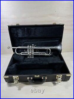 Yamaha Allegro YTR5335G Silver Intermediate Trumpet 5335 With Case Needs Repair