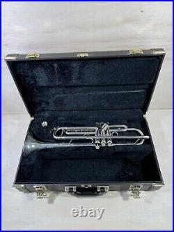 Yamaha Allegro YTR5335G Silver Intermediate Trumpet 5335 With Case Needs Repair