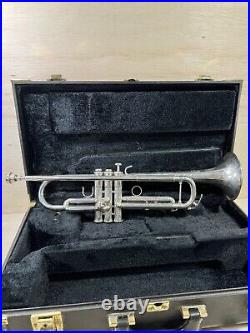 Yamaha Allegro YTR5335G Silver Intermediate Trumpet 5335 With Case Needs Repair