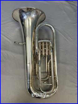 Yamaha Japan Yep321 4-valve Silver Euphonium + Original Yamaha Case