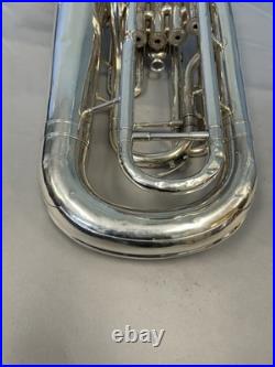 Yamaha Japan Yep321 4-valve Silver Euphonium + Original Yamaha Case