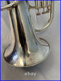 Yamaha Japan Yep321 4-valve Silver Euphonium + Original Yamaha Case