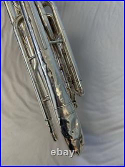 Yamaha Japan Yep321 4-valve Silver Euphonium + Original Yamaha Case
