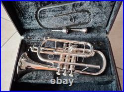 Yamaha Mod. 6335 Silver Professional Bb Cornet