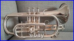 Yamaha Mod. 6335 Silver Professional Bb Cornet