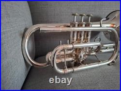 Yamaha Mod. 6335 Silver Professional Bb Cornet