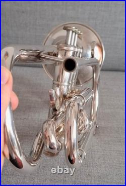 Yamaha Mod. 6335 Silver Professional Bb Cornet