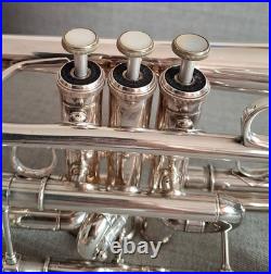 Yamaha Mod. 6335 Silver Professional Bb Cornet