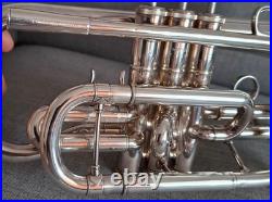Yamaha Mod. 6335 Silver Professional Bb Cornet