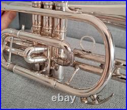 Yamaha Mod. 6335 Silver Professional Bb Cornet