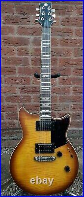 Yamaha Revstar RS620 Brick Burst Electric Guitar SG500 Pickups, ABM Brass Bridge