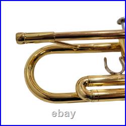 Yamaha Trumpet YTR 200ADII Advantage Gold Brass Trumpet Mouthpiece Book and Case