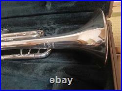 Yamaha Xeno YTR-8335US Silver Trumpet Mouthpeace Musical instrument Hard case