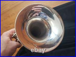 Yamaha Xeno YTR-8345RSII Silver Trumpet! Large Bore, Reversed Leadpipe, Serviced