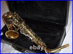 Yamaha YAS 23 Alto Saxophone With Mouthpiece, Strap, Reed. Plays Great, Nice