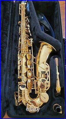 Yamaha YAS 62 Professional Alto Saxophone Gold + Case Excellent Condition