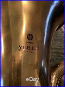 Yamaha YBB-103 3/4 Size Tuba READY TO PLAY