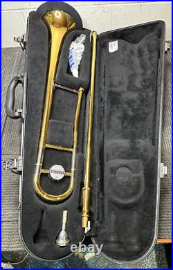 Yamaha YSL200-YA Advantage Yellow Brass Tenor Trombone