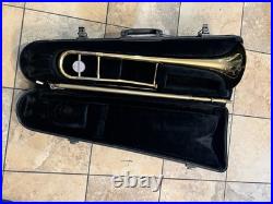 Yamaha YSL 200AD Advantage Gold Tenor Trombone with Case
