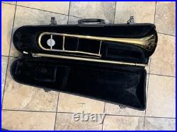 Yamaha YSL 200AD Advantage Gold Tenor Trombone with Case