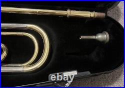 Yamaha YSL-446G Intermediate F-attachment Trombone withCase Bach 6-1/2 Al READ