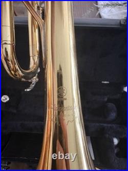 Yamaha YTR200ADII Advantage Series Standard Trumpet Gold Plated