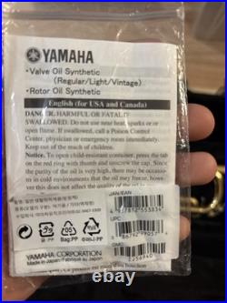 Yamaha YTR200ADII Advantage Series Standard Trumpet Gold Plated