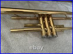 Yamaha YTR200ADII Advantage Series Standard Trumpet in Gold w Hard Case