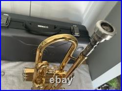 Yamaha YTR200ADII Advantage Series Standard Trumpet in Gold w Hard Case
