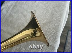 Yamaha YTR200ADII Advantage Series Standard Trumpet in Gold w Hard Case