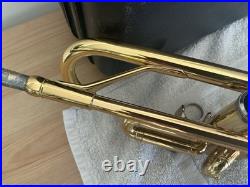 Yamaha YTR200ADII Advantage Series Standard Trumpet in Gold w Hard Case