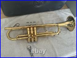 Yamaha YTR200ADII Advantage Series Standard Trumpet in Gold w Hard Case