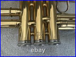 Yamaha YTR200ADII Advantage Series Standard Trumpet in Gold w Hard Case