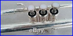 Yamaha YTR2335 S Silver Plated Trumpet With Carry Case Serial # 507334