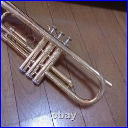 Yamaha YTR235 Trumpet with Flexible Cleaner, Used, Damaged Finish
