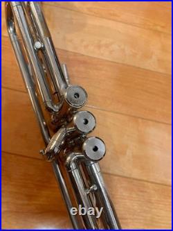 Yamaha YTR-136 Trumpet Used Untested With Case For Parts or Repair