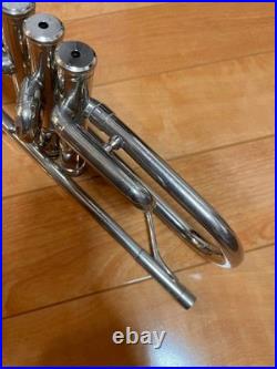 Yamaha YTR-136 Trumpet Used Untested With Case For Parts or Repair