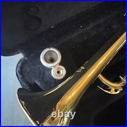Yamaha YTR-200ADII Gold Brass Trumpet Great Condition pre-owned