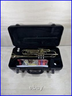 Yamaha YTR 200AD Trumpet Advantage Gold Brass Trumpet with 2 Mouthpiece's & Case