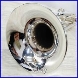 Yamaha YTR-2320ES Trumpet Silver Tested From Japan