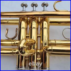 Yamaha YTR 2335 Bb Trumpet with Mouthpiece and Case Gold Brass Trumpet