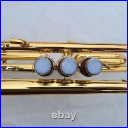 Yamaha YTR 2335 Bb Trumpet with Mouthpiece and Case Gold Brass Trumpet